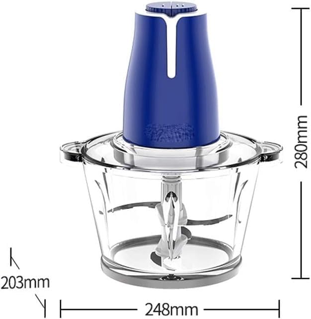 Electric Meat Grinder Machine Stainless Steel Household Electric Food Chopper Mincer Blender Grinder Home Kitchen Food Processor for Meat Fruit