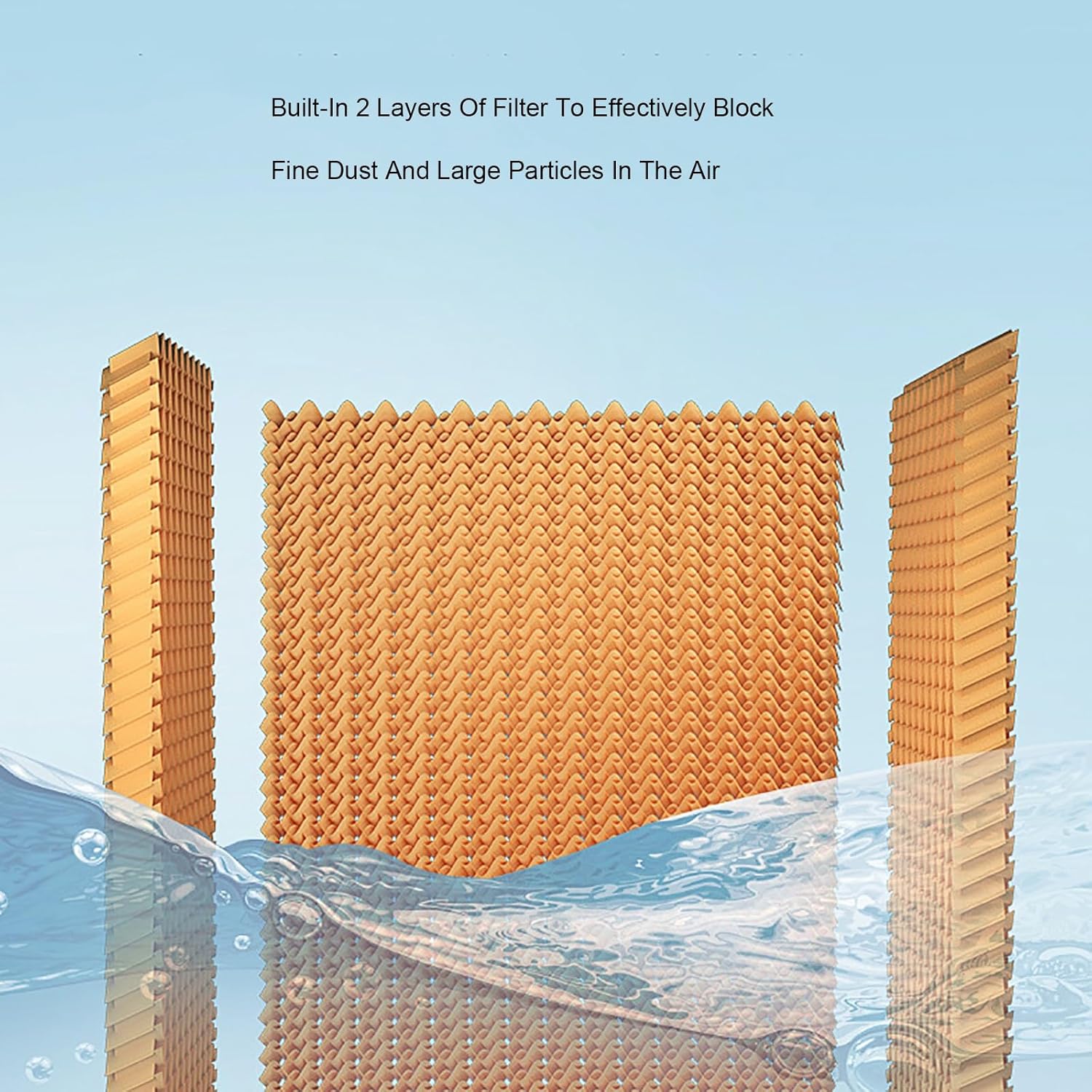 Portable Air Conditioners, Evaporative Air Cooler with 3 Speeds, Fast Cooling Windowless Portable Evaporative Coolers for Home Use(Gray)