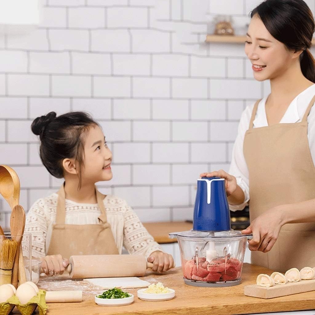 Electric Meat Grinder Machine Stainless Steel Household Electric Food Chopper Mincer Blender Grinder Home Kitchen Food Processor for Meat Fruit