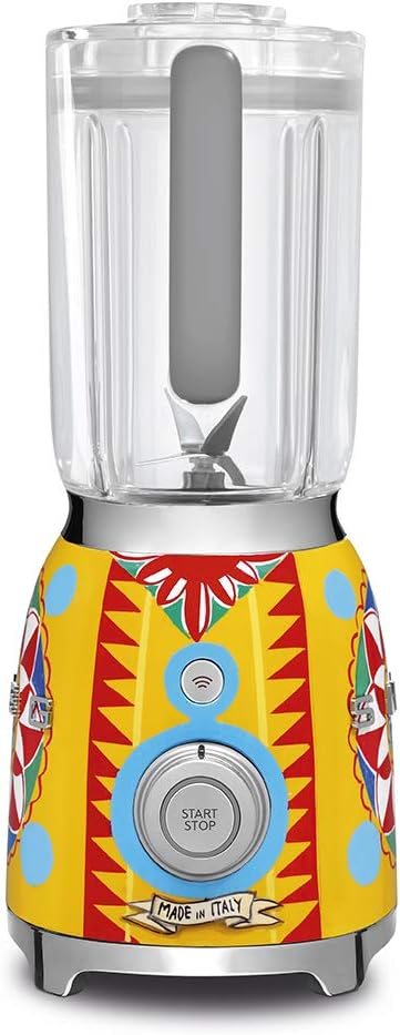 Dolce and Gabbana x Smeg Countertop Blender BLF01DGUS, 