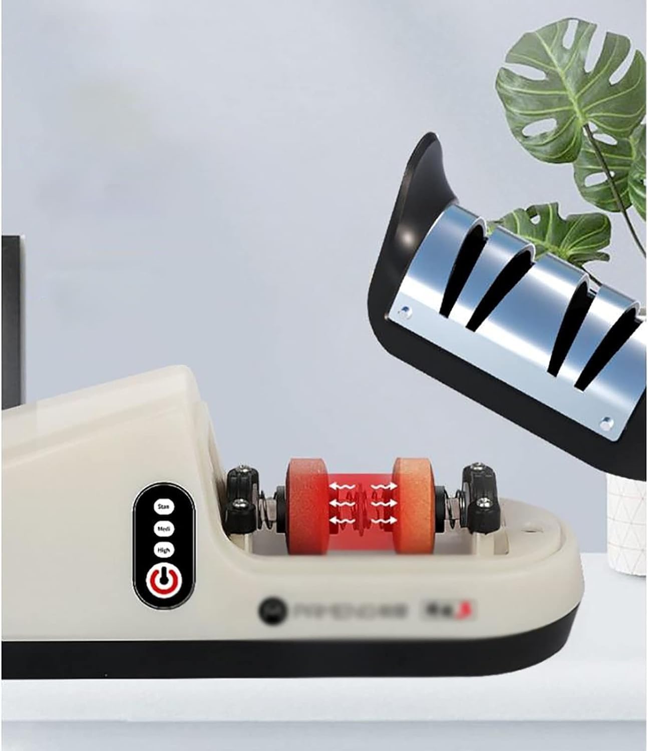 Knife Sharpener Sharpening Electric Automatic Household Appliance Small Kitchen Knife Quick Stone Kitchen Tool Convenient And Practical