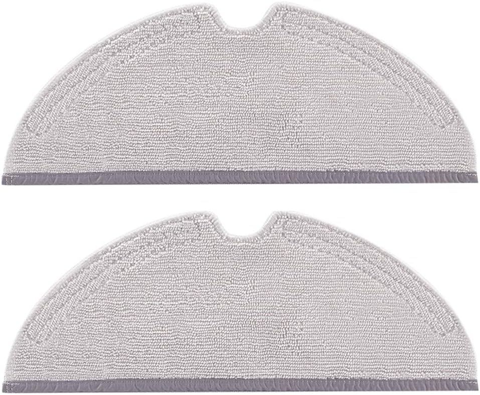 roborock Q7 Max Robot Vacuum with Microfiber Mop Cloth(2 Pcs) Bundle, 4200 Pa Strong Suction, LiDAR Navigation, APP-Controlled Mopping, 180min Runtime, Works with Alexa, Perfect for Pet Hair (White)