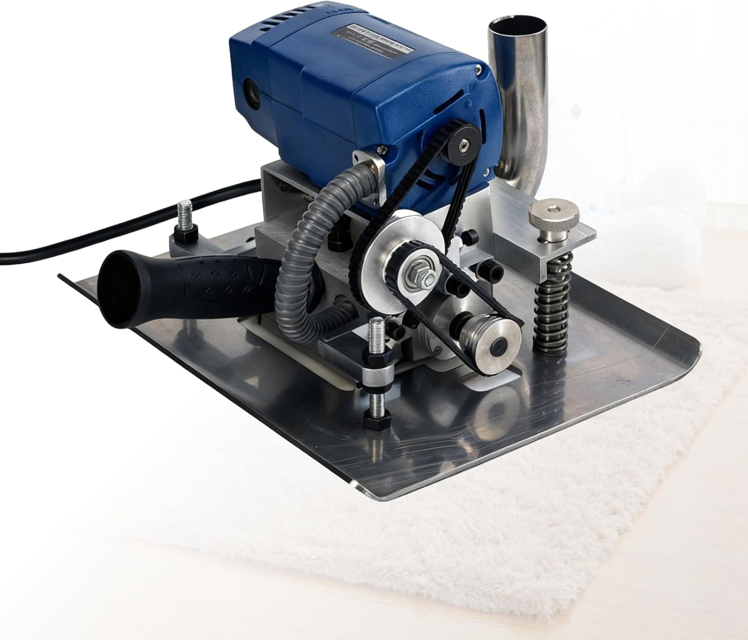 Carpet Trimmer, 500W Manual Carpet Cleaning and Trimming Machine, Flatbed Carpet Trimming Machine, Flexible and Portable, Suitable for Home use. 110V