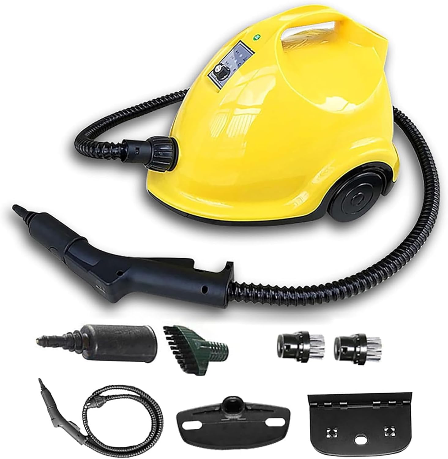 1800W Multipurpose Handheld Steam Cleaner with 2L Tank, Versatile Steam Mop for Home Cleaning, Includes 6 Accessories, Ideal for Floors, Carpets, Tiles