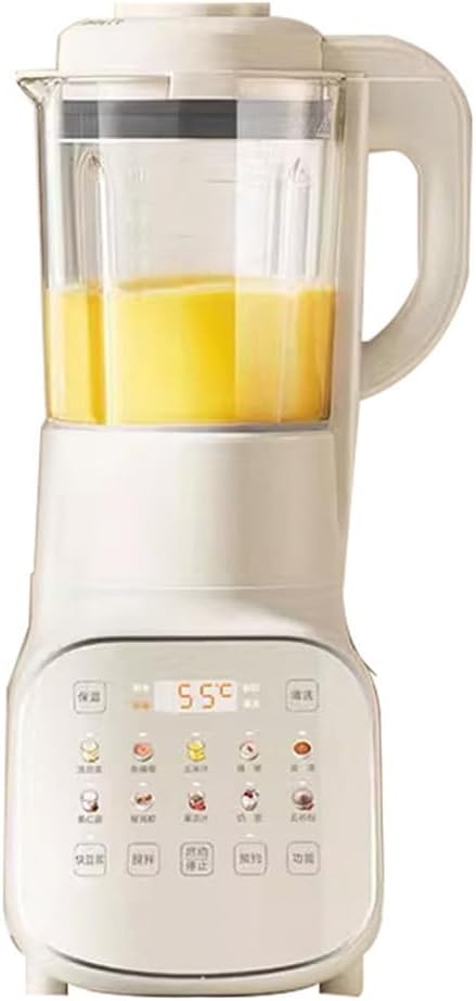 Commercial Blender Smoothie Maker, Household Multifunctional Food Processor, Silent Broken Wall Cooking Machine, 12h Smart Reservation, Can Make Smoothies, Milkshakes, Soy Milk, Juice and More