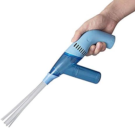 Portable Car Vacuum Cleaner Handheld Vacuum Dust Cleaner Cordless Car Effective Cleaning Vacuum Blue