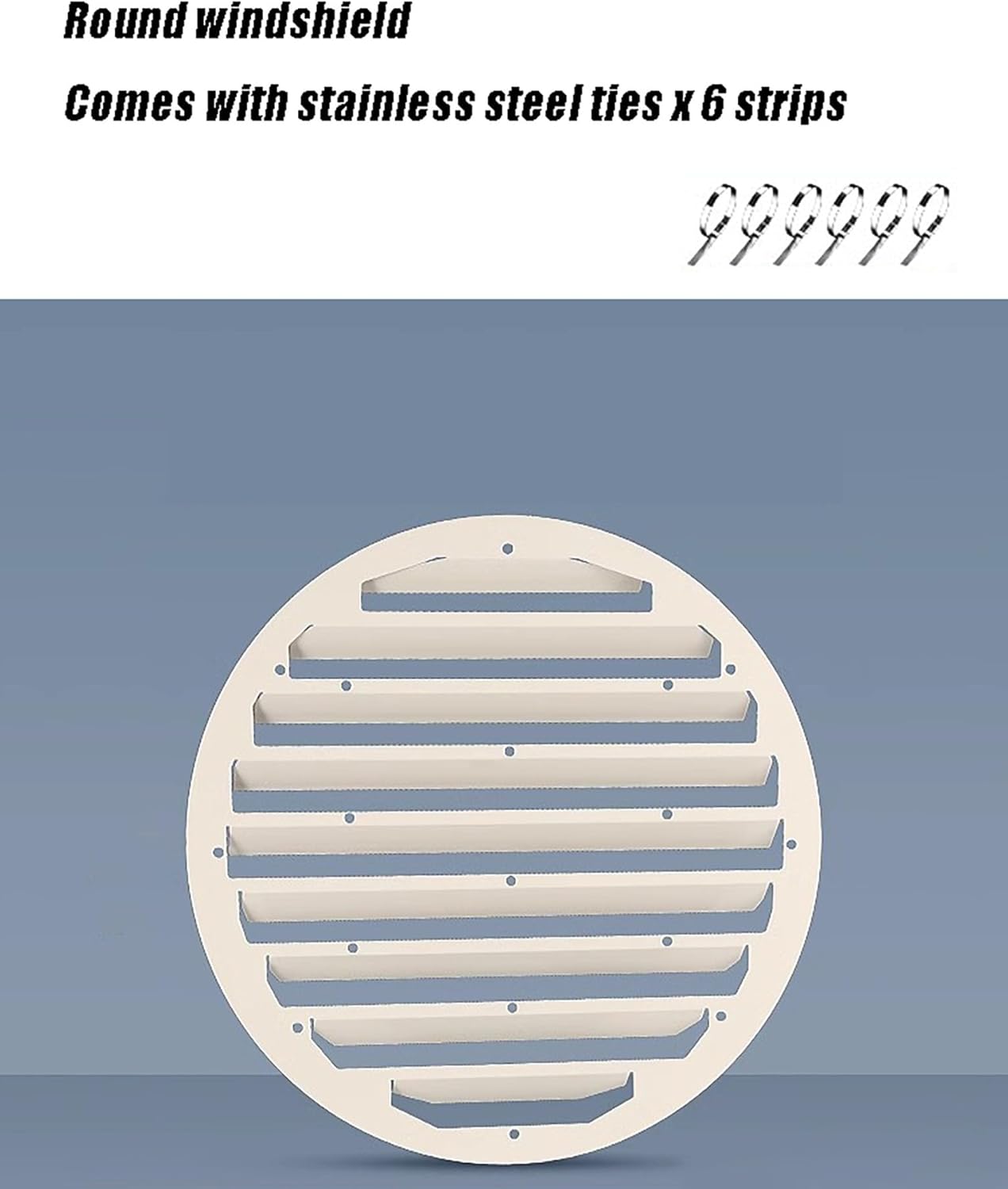 Outdoor Air Conditioner Deflector, Compressor Protection Fence, Guide Cover Unit AC Condenser Universal Prevent Direct Blow Galvanized Steel Baffle