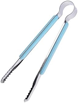 Cooking Stainless Steel Small Grill BBQ Meat Salad Food Clamp Ice