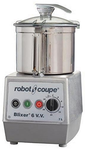Robot Coupe BLIXER6VV 7-Liter Commercial Vertical Blender/Mixer, Stainless Steel, 120v