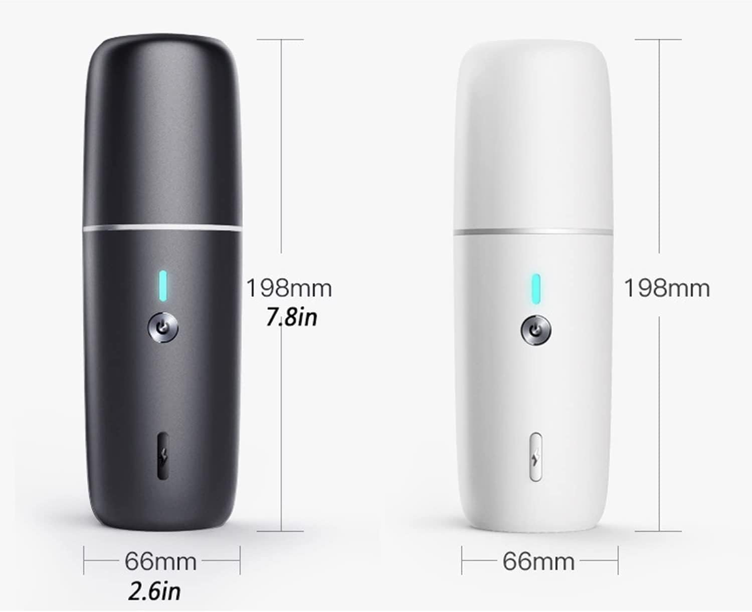 Car Vacuum Cleaner, Powerful Cordless Car Vacuum, Handheld Vacuum for Dust, Sand, Crumbs, Ultra-Light Portable Vacuum for Home, Car, Small Dust Buster(A)