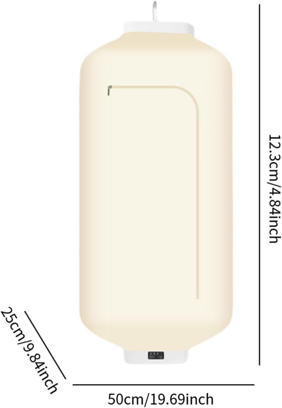 Portable Clothes Dryer Mini Laundry Dryer Folding Electric Dryer Machine for Living Room