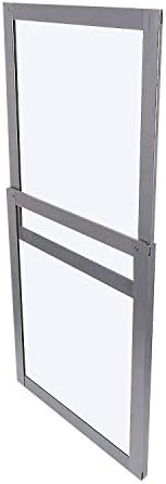 Soleus Air Sliding Window Kit, Reinforced Aluminum Works Exclusive with the Soleus Over The Sill (Saddle) Air Conditioner (Air Conditioner Not Included)