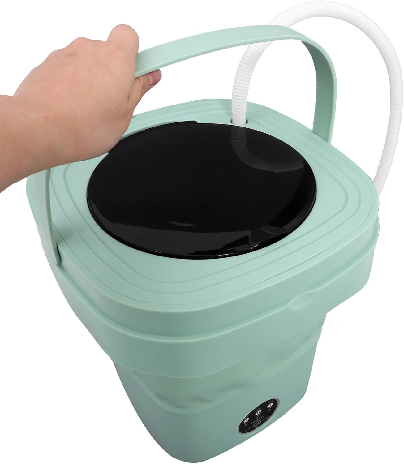 Housoutil Mini Portable Washing Machine Washer Touchscreen for Home and Dorm Use High- for Clothes Socks and Us