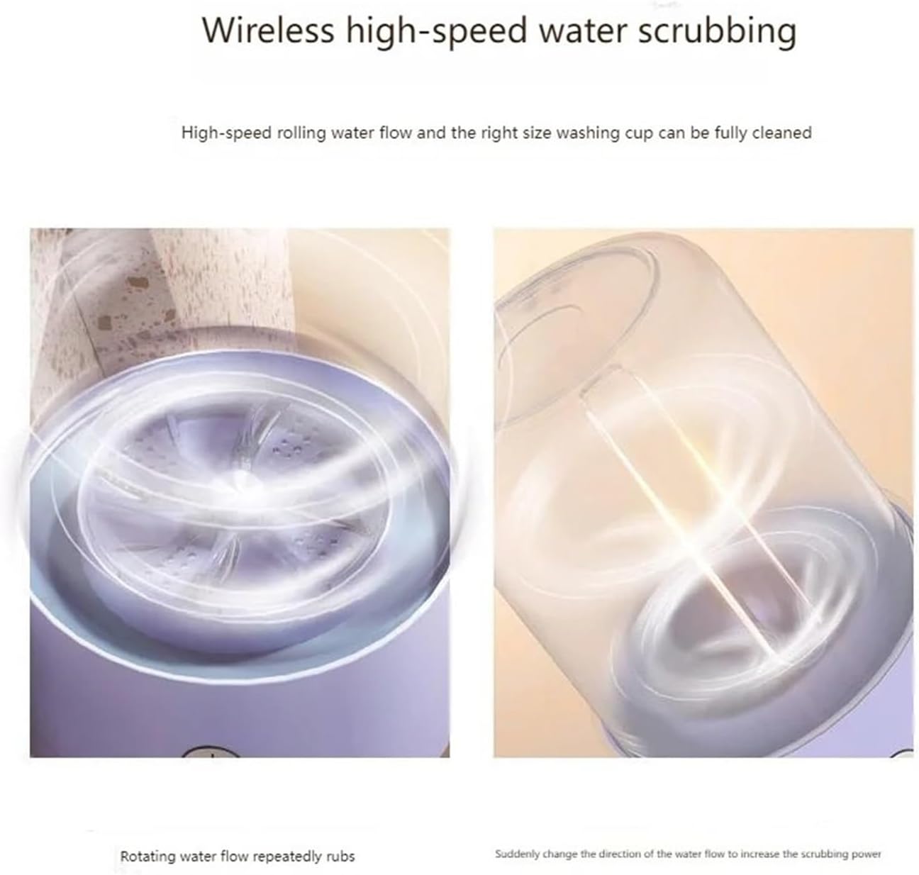 Mini Washing Machine,Small Underwear Washing Cup, Portable Wireless Underwear Washing Machine,for Travel,Camping, RV & Dorms(Green)