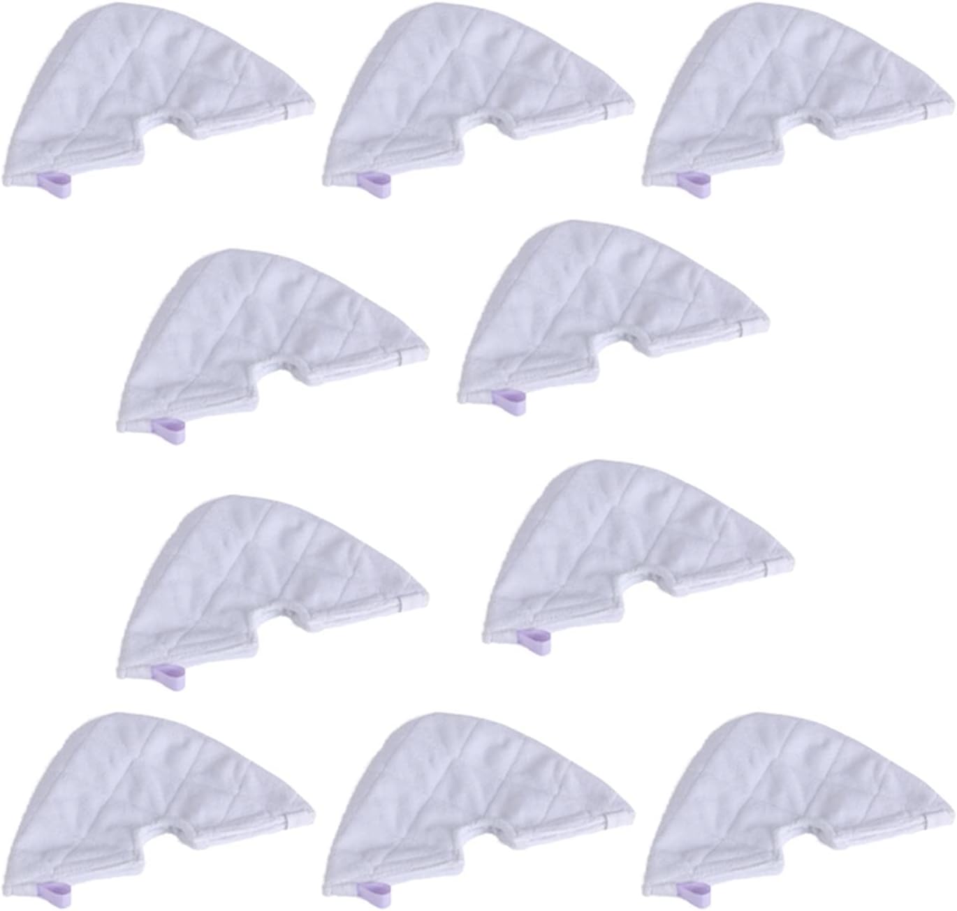 LANGshaw 10PCS Steam Cleaner Parts Mop Pads,Compatible for Shark S3501/V19022/S878/S3550/S3601 Series Steam Mop and Vacuum Cleaner Leisurely