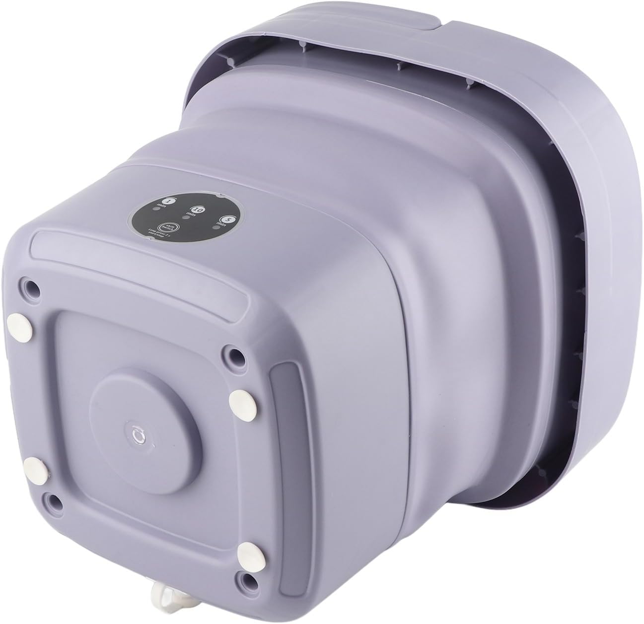 Small Portable Washing Machine, Mini Washer, 6.5L Foldable Small Washer, for Underwear or Small Items, Mini Laundry Washer for Apartments, Camping, Travel (Purple)