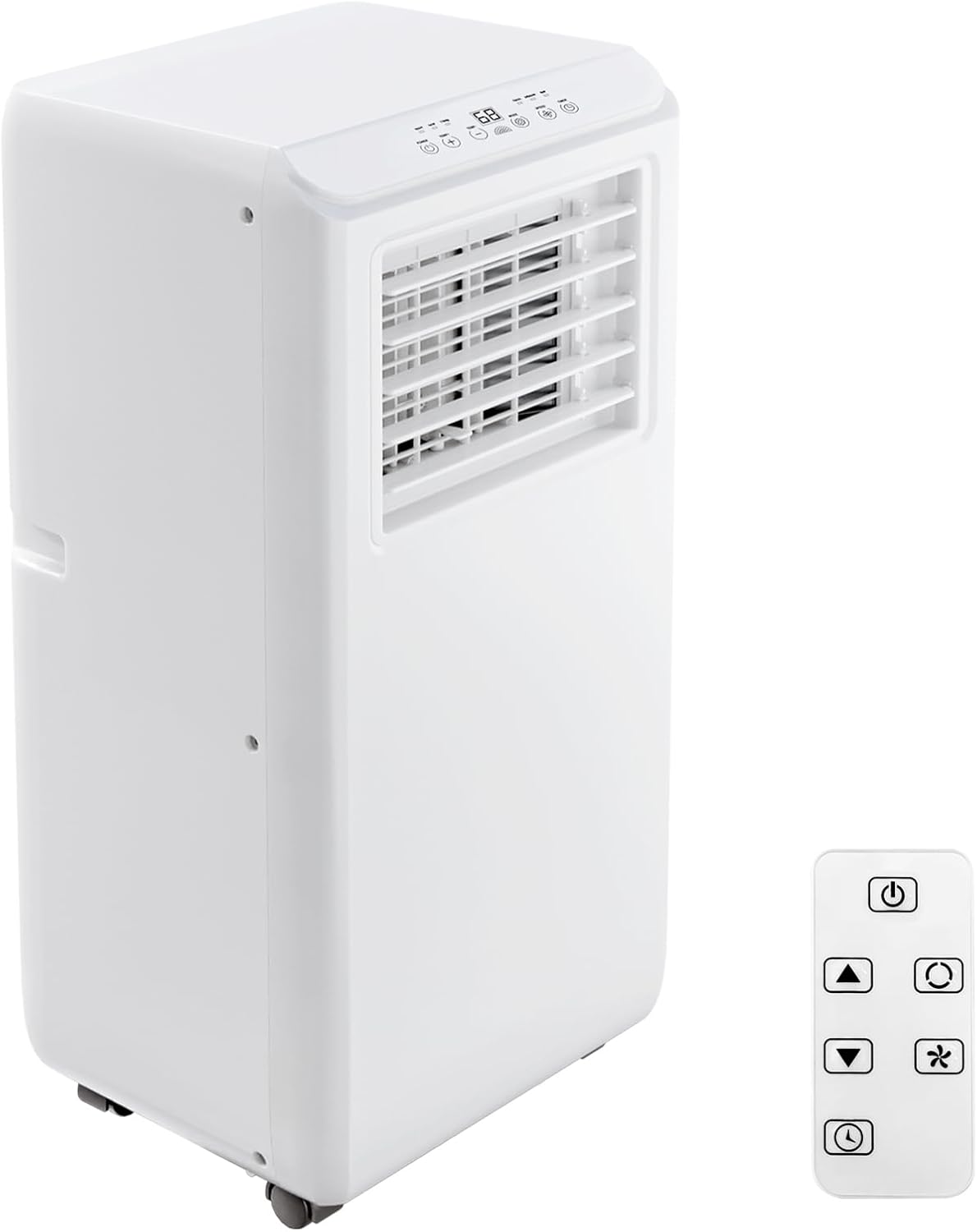 8000BTU Portable Air Conditioners, Portable Ac Unit Cools Up To 350 Sq, With Remote Control, Built-In Cool 24h Timer Air Cooler For Bedroom Office