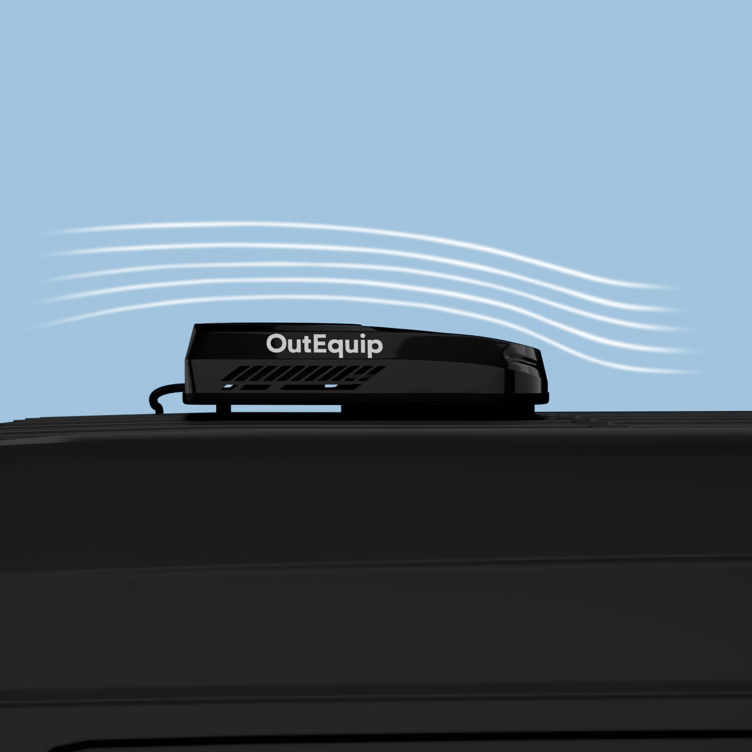 12V Black RV Air Conditioner – Cooling & Heating, Energy Efficient, Perfect for RV, Camper, Trailer, and Mobile Homes