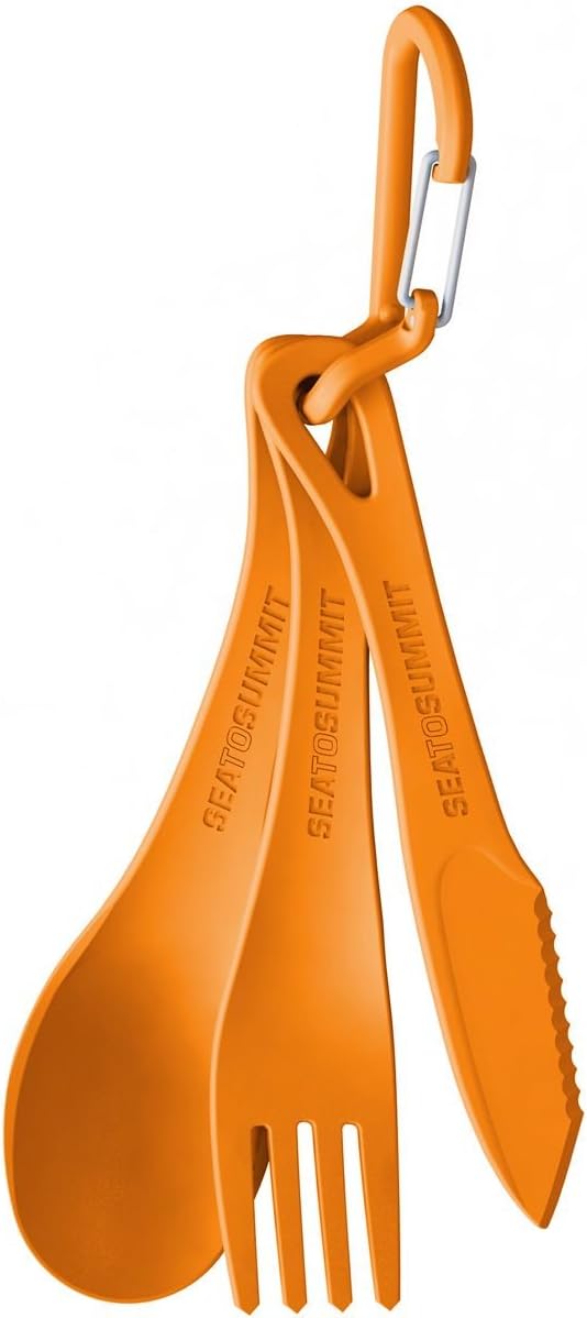 Sea to Summit Delta Cutlery Set - Pindan Orange