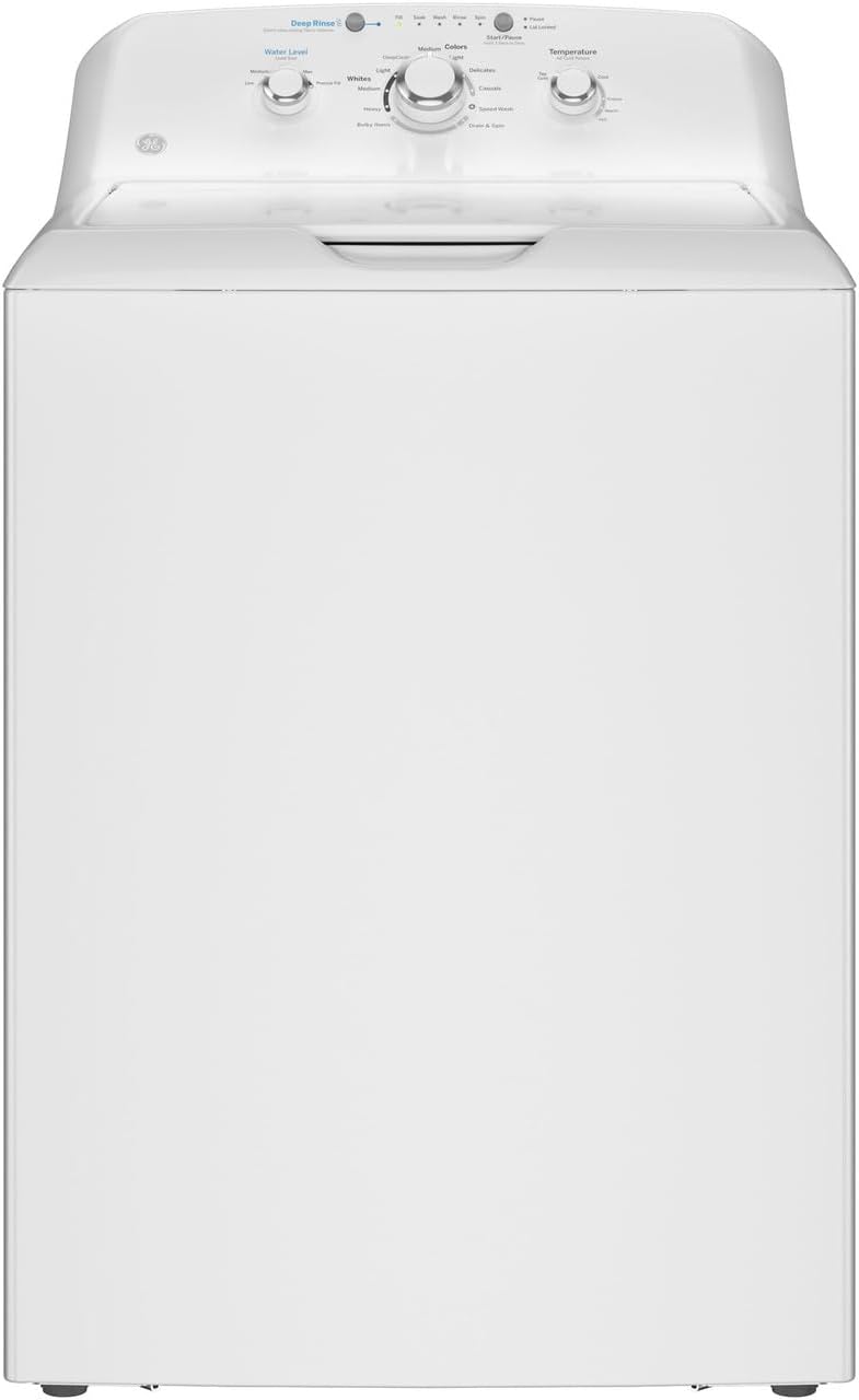 GE® 4.0 cu. ft. Capacity Washer with Stainless Steel Basket and Water Level Control​