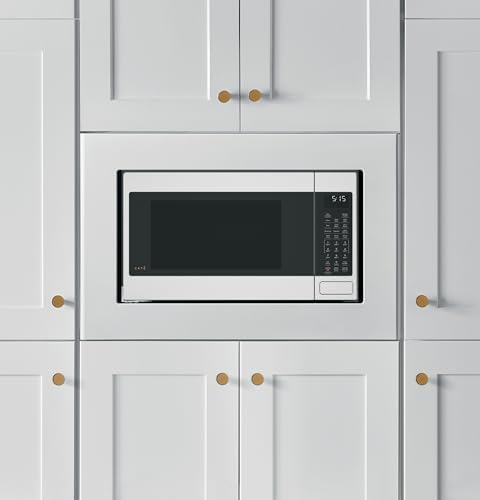 Café ‎CCWK15C1WWM Countertop Convection Microwave Oven with Child Lock Technology, Broil, Auto-Cook, Roast, Defrost, Warm, Scan-to-Cook WiFi-Connectivity, 1000 Watts, 1.5 Cu. Ft, Matte White