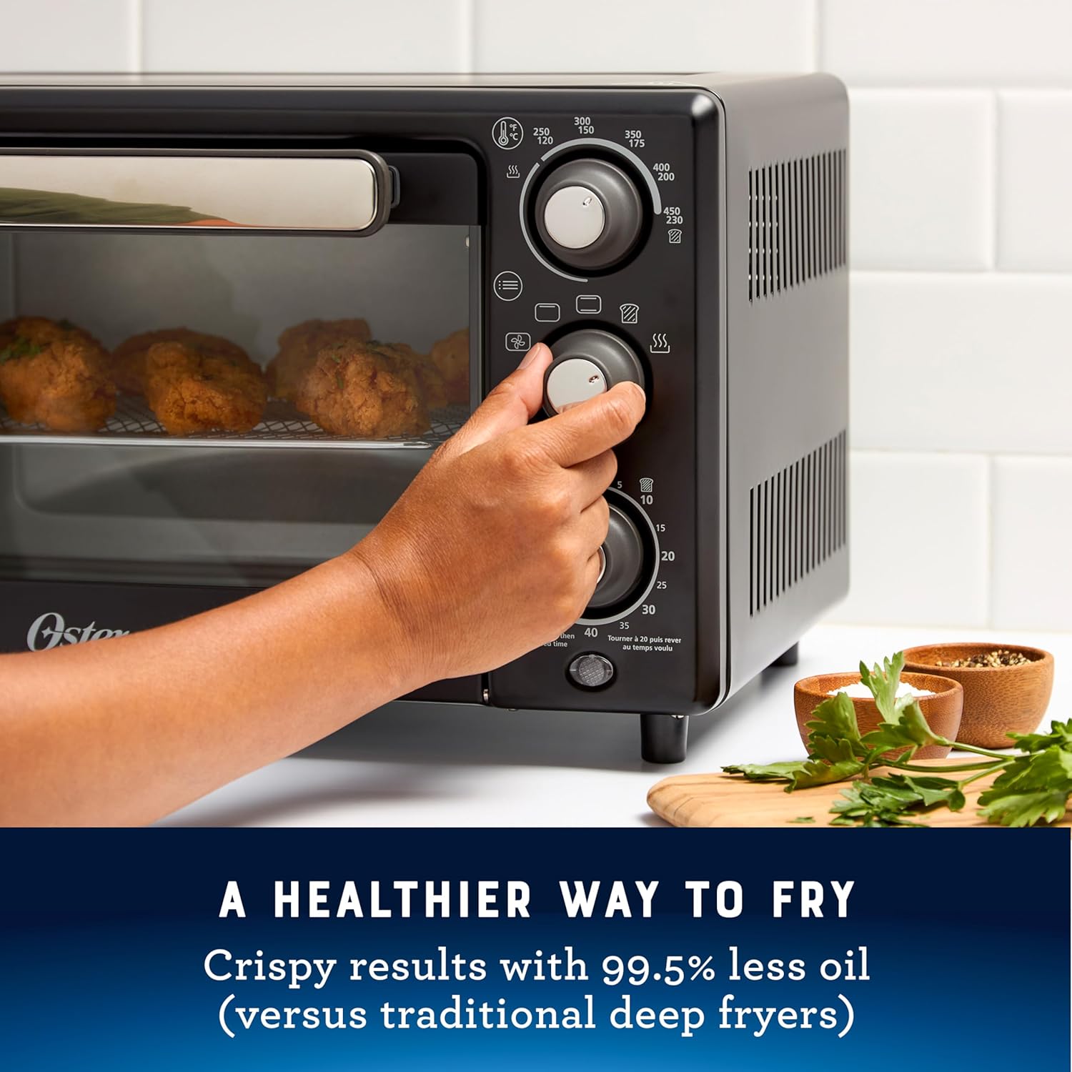Oster® Compact Air Fryer Oven, Toaster Oven, Countertop Oven