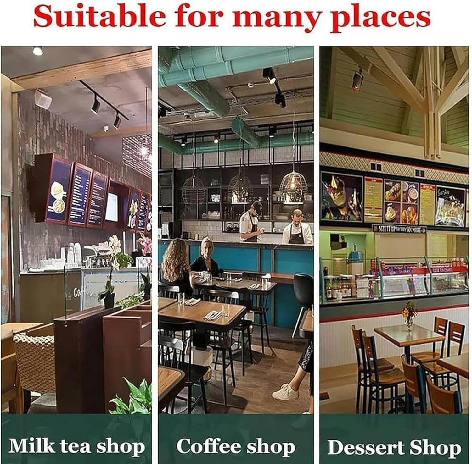 Commercial Blender for Smoothies, 2L Electric Stand Mixer, Ice Crusher with 17,000 RPM Blades and Soundproof Enclosure, 5 Presets, Quiet Kitchen Machine C