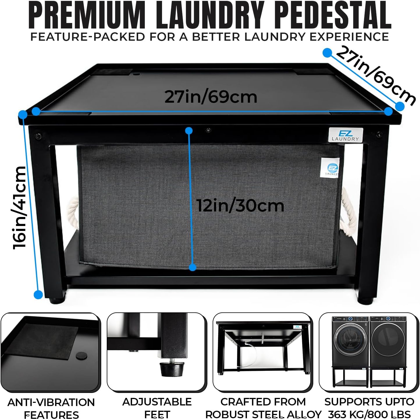 Washer and Dryer Pedestal - 27