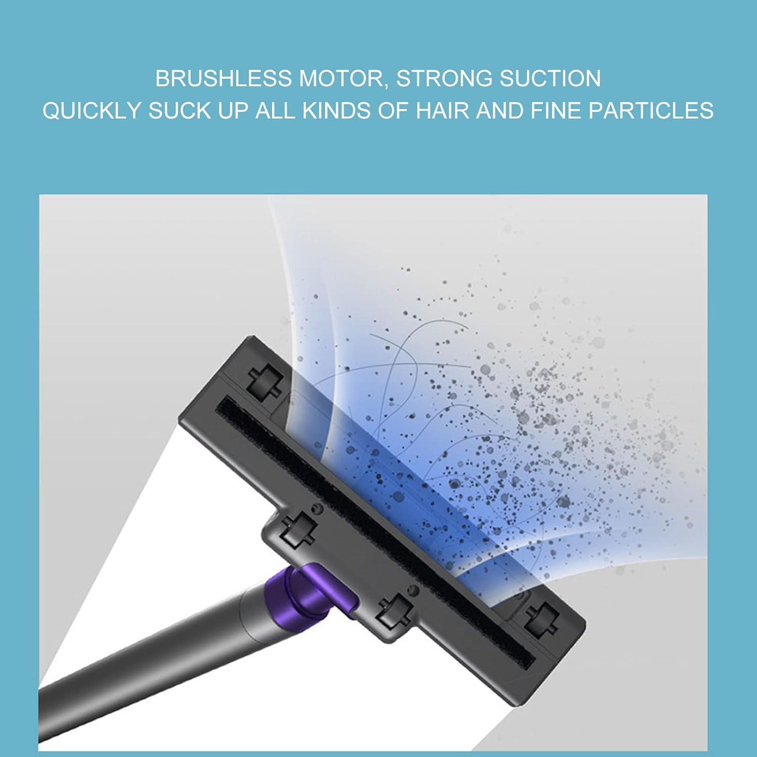 Cordless Vacuum Cleaner,Stick Removable Handheld Portable 40min Runtime Household Car Large Suction Dust Collector