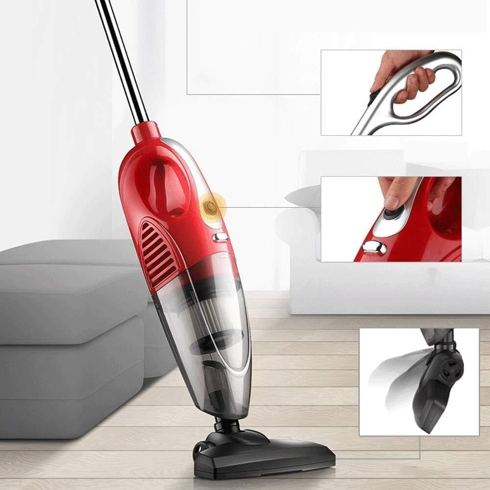 Handheld Vacuum Cordless, Vacuums Vacuum Cleaner, 2-in-1 Flat Nozzle Brush Rechargeable Vacuum Cleaner, Lightweight Upright Vacuum