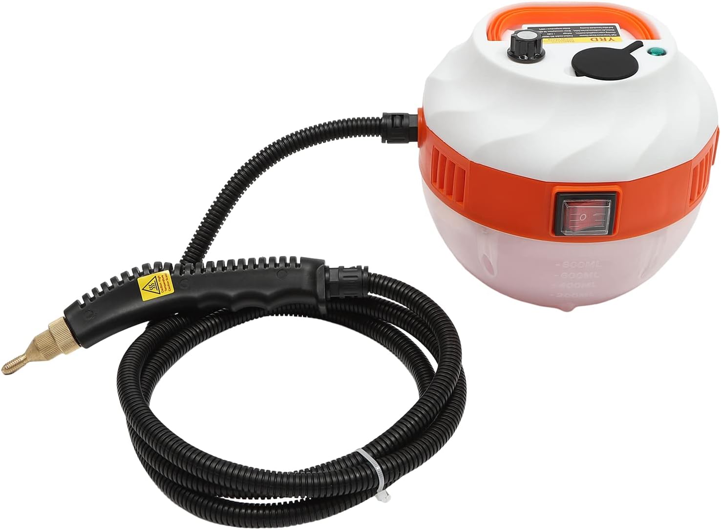 Steam Cleaner for Home Use Car Detailing Steamer for Cleaning Handheld Furniture Portable High Pressure Multipurpose Steam Machine with 0.35 Gal Water Container 1600W for Tiles Upholstery Floor