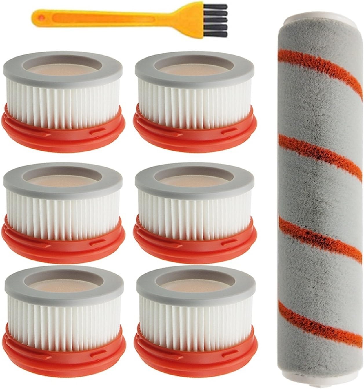 Compatible For Xiaomi V8 V9 V10 V11 Series Handheld Vacuums Main Brush And HEPA Filter Kit(F)