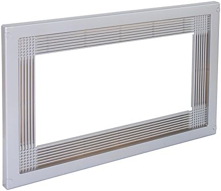 Emuca 8934725 Microwave Framework for Fixing Into Cabinet, Silver/Grey, 60 cm