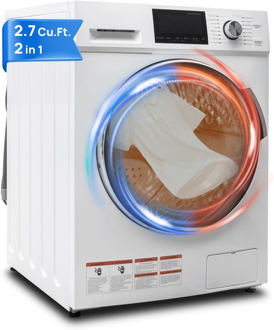 Smad 2.7 Cu. Ft Washer Dryer Combo, 24