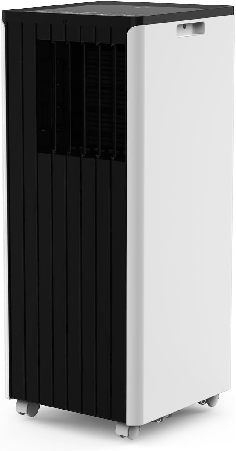 Portable Air Conditioner, 8000 BTU Standing Air Conditioner, 3 In 1 Air Cooling, Auto Swing, 3 Speeds & 24H Timer, Smart/Sleep Mode, for Bedroom and Office