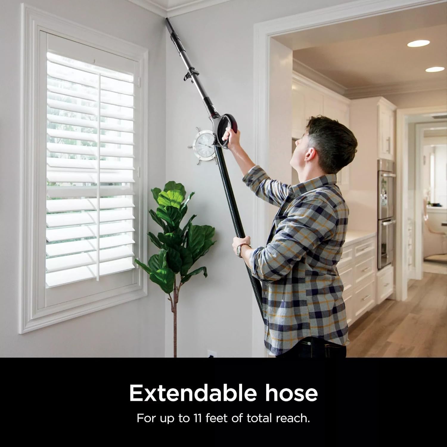 SHARK NV181 Navigator Swivel Pro Upright Vacuum with HEPA Filtration, Bagless, Swivel Steering, Multi-Surface Cleaning, Perfect for Pets (Renewed)