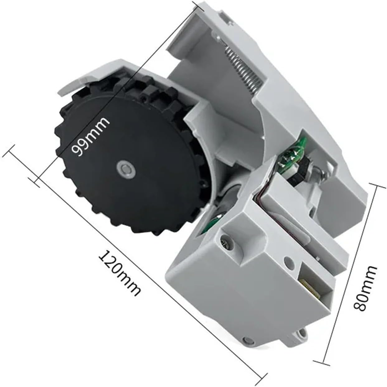 Compatible For Dreame F9 Vacuum Cleaner Replacement Travel Wheel Assembly(L and R)