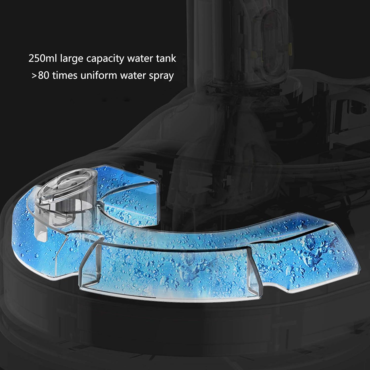 Household Multifunctional Steam Mop Handheld Vertical Floor Steam Cleaner Convenient Detachable Handheld Steam Cleaner Hard Floor Cleaning White (White)