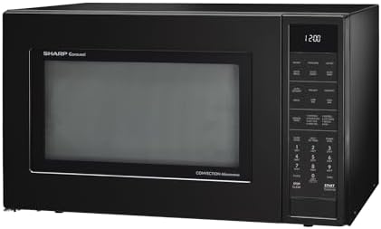 SHARP SMC1585KB Convection Countertop Microwave Oven with Removeable 15.4