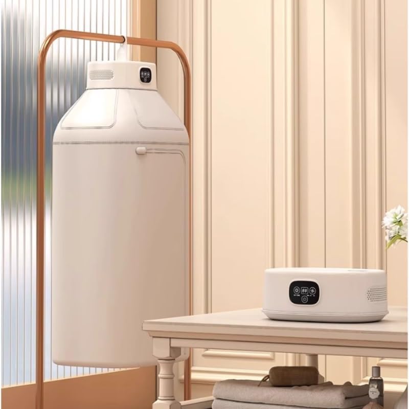 Hanging Garment Steamer Garment Hanger for Steaming Clothes Automatic Ironing Machine Collapsible Automatic clothes dryers(Purple)