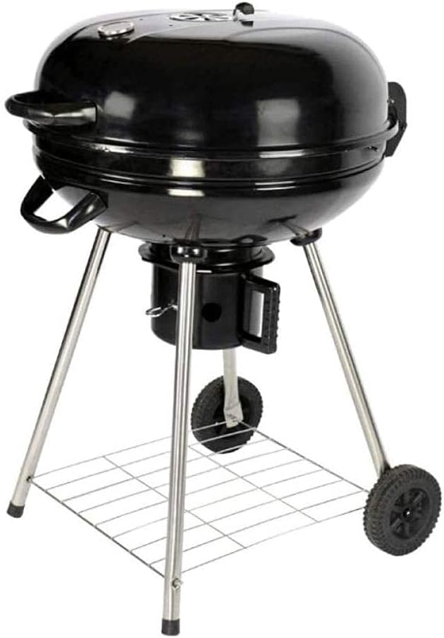 BBQ Grill Outdoor Barbecue Grill with Wheel Portable Stainless Steel Folding Barbecue Grill Outdoor Charcoal Barbecue Grill, Suitable for Camping Festival Garden Picnic Party