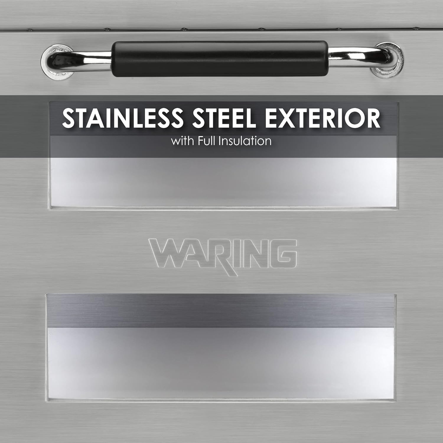 Waring Commercial Commercial Single Compartment/Double-Deck Pizza Oven, 240V-3200W