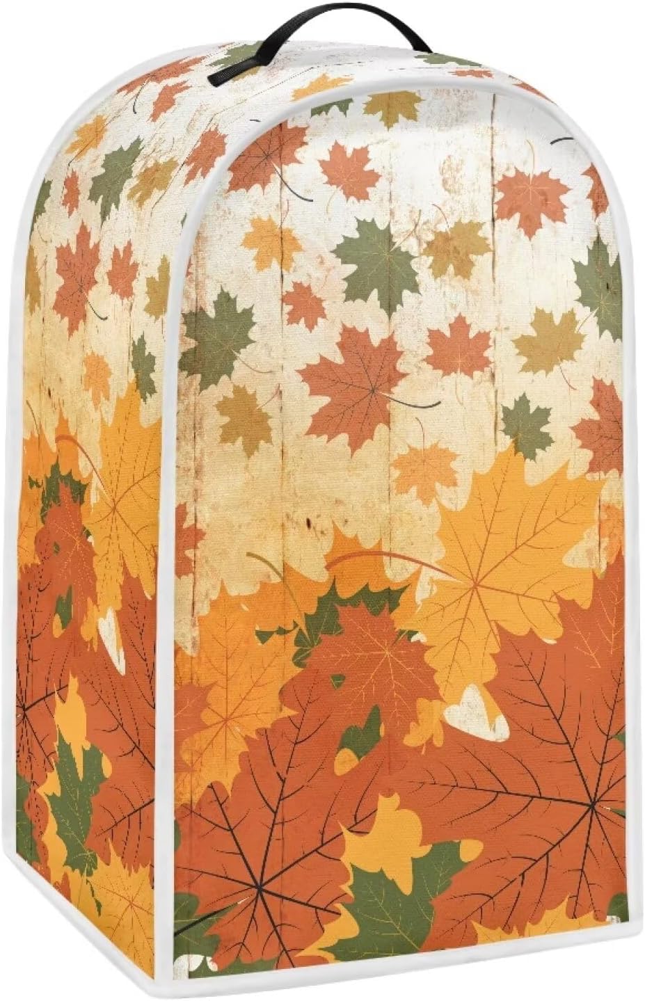 DISNIMO Fall Maple Leaves Mixer Blender Cover Kitchen Appliance Cover Anti Fingerprint Keep Clean Dust Proof Fitted Stain Resistant for Household
