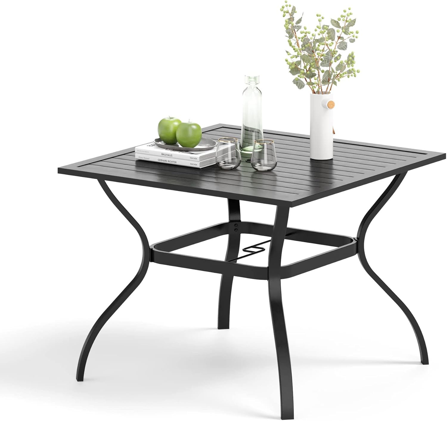 Outdoor Patio Square Dining Table, 37