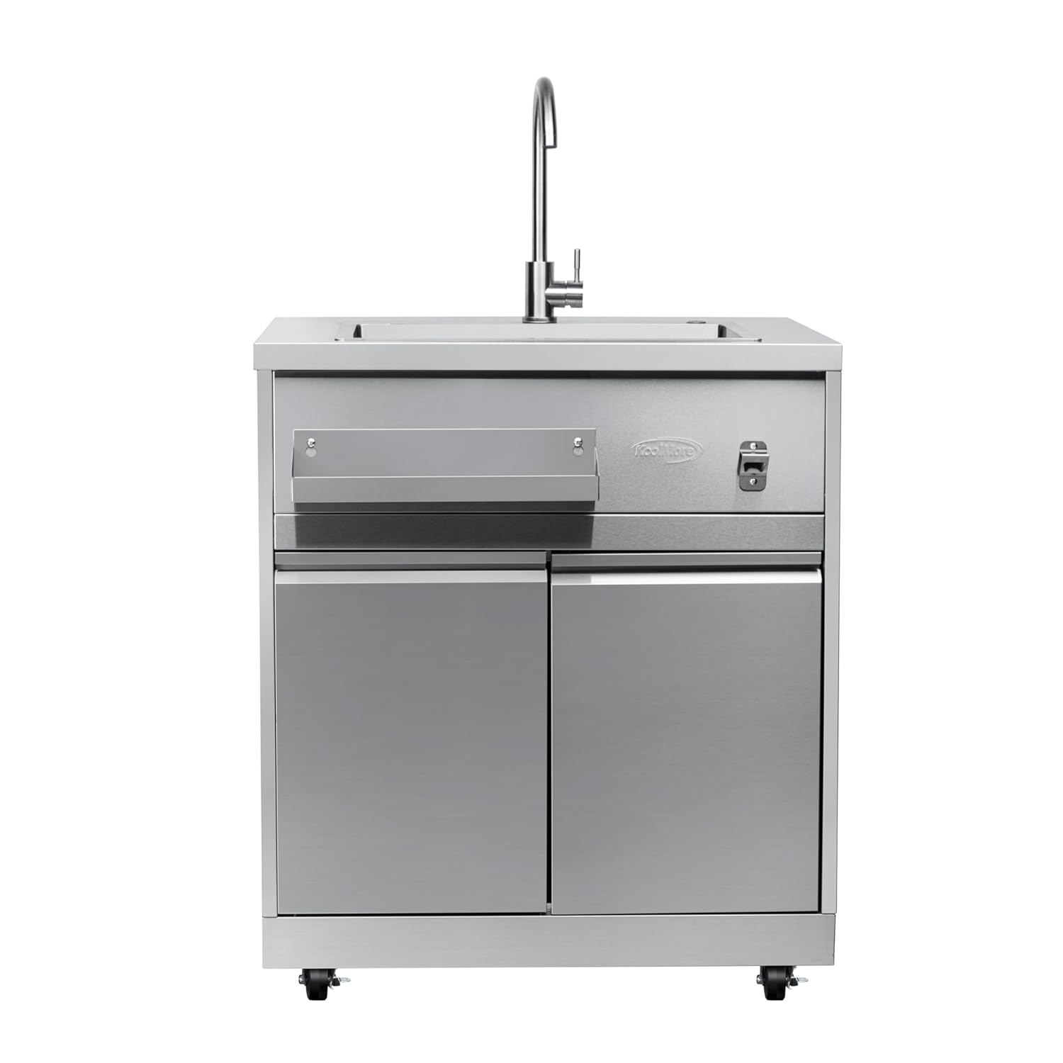 KoolMore 32 in. Sink with Cabinet in Stainless-Steel for Outdoor Kitchen (KM-OKS-SWC)