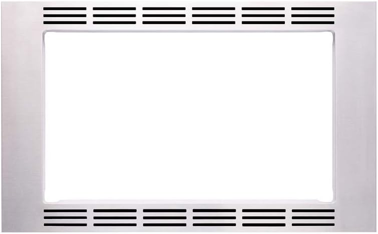 Panasonic 27-inch Microwave Trim Kit, Stainless Steel, for use with 1.1 cu ft NN-GN68KS Panasonic Microwave Oven – NN-TK623GS