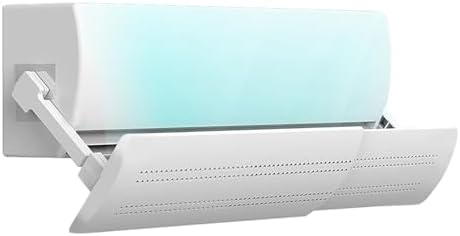 Air Conditioner Deflector, Air Conditioning Baffle, Adjustable Panel Width, Air Conditioners wind Deflector of Variable Angle