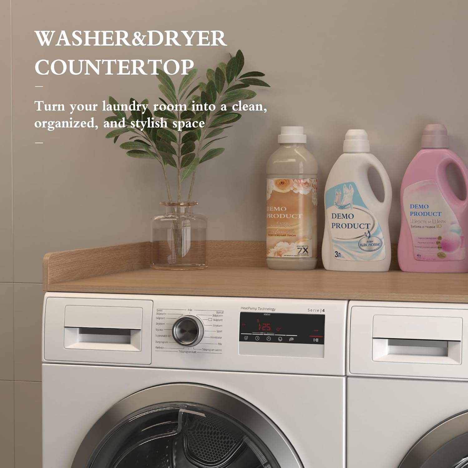 Washer Dryer Countertop, 27.5