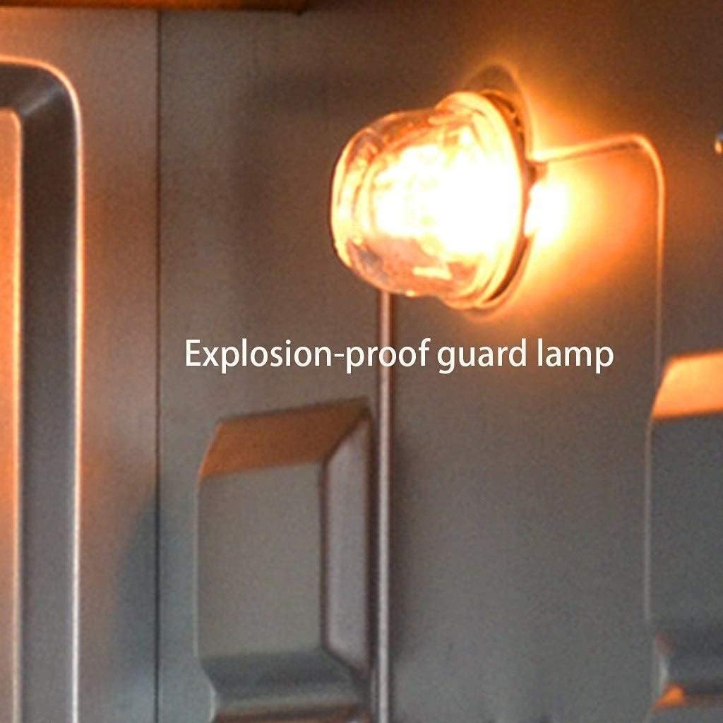 oven mini oven air fryer oven Electric Oven Multi-Function 60 Liter Household Rotating Forks Independent Temperature Control Large Capacity Mini Ovens Toaster Oven Air Fryer, (Color : Rojo) (Color