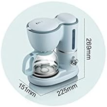 Coffee Machine Fully Automatic Coffee Machine Household Drip-Type Small Mini Coffee Pot Tea and Teapot Dual Use Household appliances